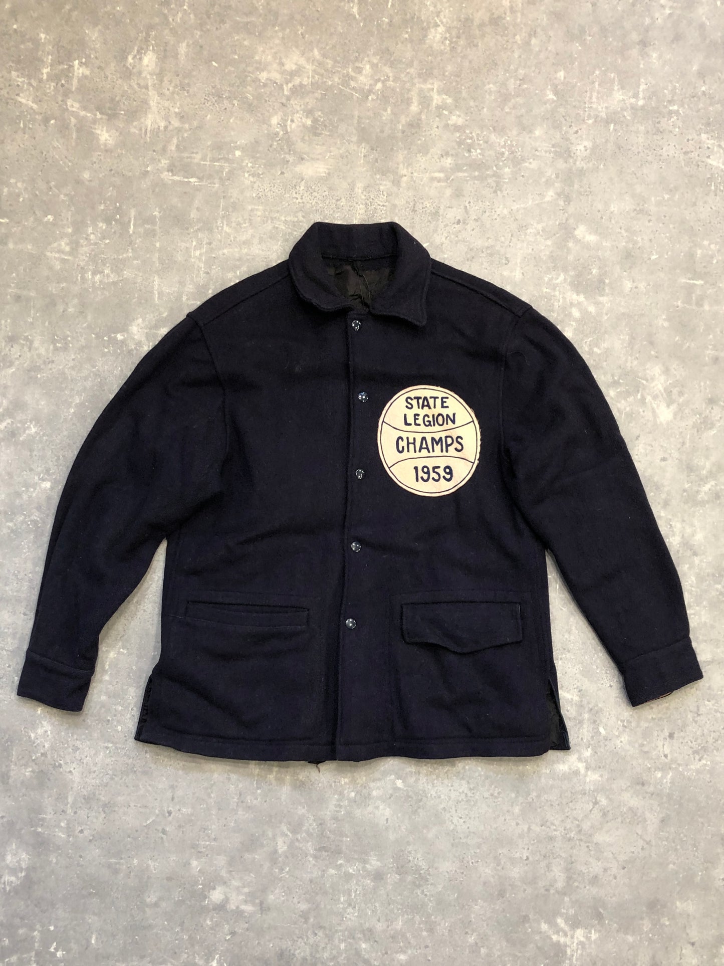 Veste Varsity Marins